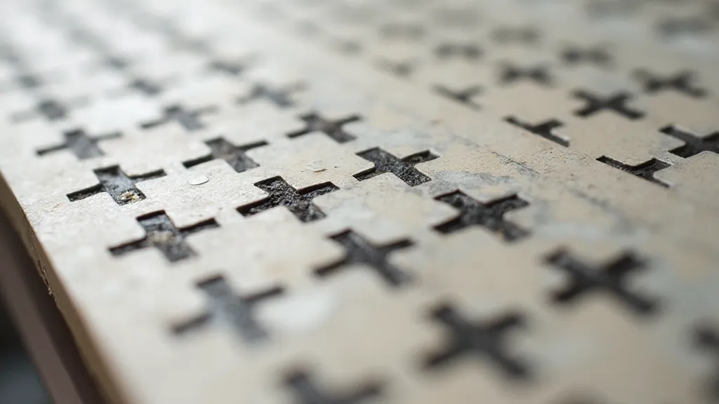 Letterpress plate with precisely aligned registration marks.